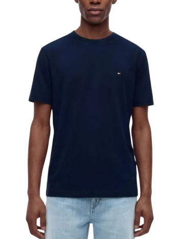ανδρικό tech t-shirt navy μπλε tommy hilfiger mw0mw37313-dcc