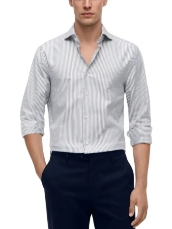 ανδρικό ριγέ πουκάμισο tommy hilfiger mw0mw39753-dcc