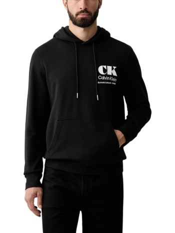 ανδρικό φούτερ μαύρο calvin klein lv04rg273g-ub1