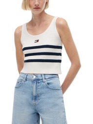 γυναικείο tank top λευκό tommy jeans dw0dw22929-ybh
