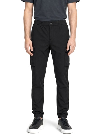 ανδρικό cargo παντελόνι μαύρο calvin klein lv04lf605g-ub1