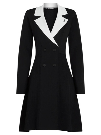 γυναικείο φόρεμα μαύρο karl lagerfeld b3w13038-998