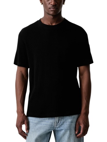 ανδρικό t-shirt μαύρο karl lagerfeld jeans b3m17088-999