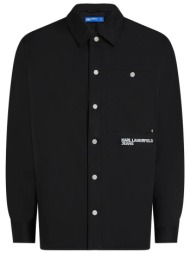 ανδρικό μπουφάν μαύρο karl lagerfeld jeans b3m14006-999 black