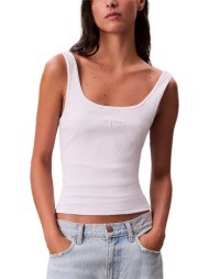 γυναικείο tank top λευκή calvin klein lv047a804g-yaa
