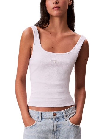 γυναικείο tank top λευκή calvin klein lv047a804g-yaa