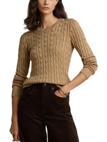 γυναικείο πουλόβερ καμηλό ralph lauren 200p14039500-camel