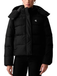 γυναικείο μπουφάν μαύρο calvin klein lv047h504g-ub1