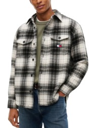 ανδρικό καρό overshirt tommy jeans dm0dm23616-0me