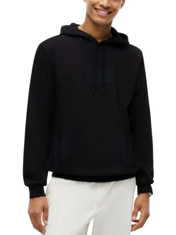 ανδρικό φούτερ μαύρο tommy hilfiger mw0mw44967-bds