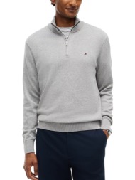 ανδρικό πουλόβερ γκρι tommy hilfiger mw0mw28049-p01