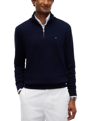 ανδρικό πουλόβερ navy μπλε tommy hilfiger mw0mw28049-dw5