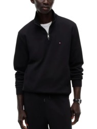 ανδρικό φούτερ μαύρο tommy hilfiger mw0mw36510-bds