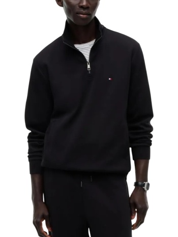 ανδρικό φούτερ μαύρο tommy hilfiger mw0mw36510-bds