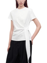 γυναικείο t-shirt λευκό karl lagerfeld b4w17038-100 white