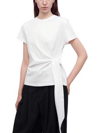 γυναικείο t-shirt λευκό karl lagerfeld b4w17038-100 white