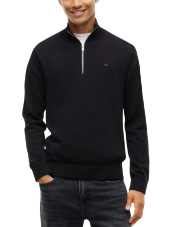 ανδρικό πουλόβερ μαύρο tommy jeans dm0dm21654-bds