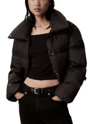 γυναικείο μπουφάν μαύρο calvin klein lv047h521g-ub1