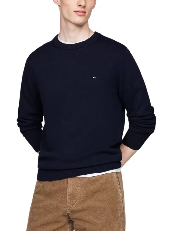 ανδρικό πουλόβερ navy μπλε tommy hilfiger mw0mw28046-dw5