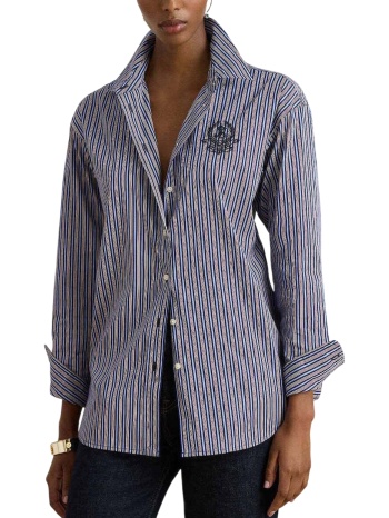 γυναικείο ριγέ πουκάμισο ralph lauren 200b27664001-navy
