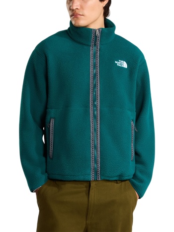 ανδρική fleeski ζακέτα πετρόλ the north face nf0a88xq-n4j1