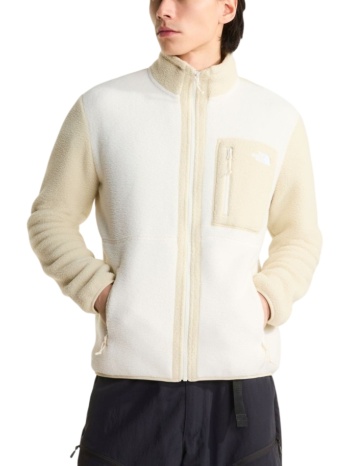 ανδρική yumiori ζακέτα μπεζ the north face nf0a883r-jn51