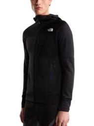 ανδρικό stormgap power grid hooded μπουφάν μαύρο the north face nf0a8g2w-jk31