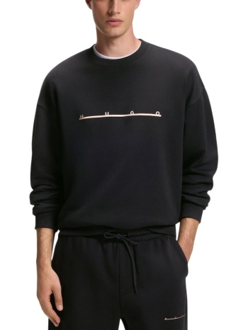 ανδρικό datrisweat φούτερ μαύρο hugo 50568124-001