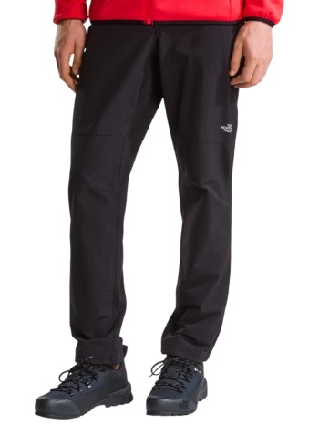 ανδρικό quest softshell παντελόνι μαύρο the north face