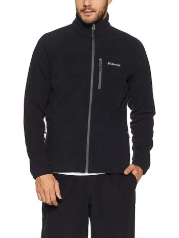 ανδρική fast trek ii fleece ζακέτα μαύρη columbia