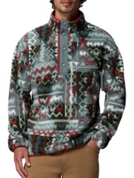 ανδρικό helvetia ii printed half snap fleece columbia 2098461-343