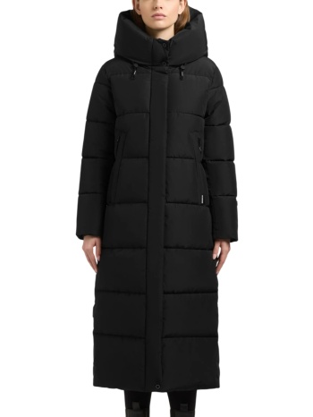 γυναικείο soulani 6 μπουφάν μαύρο khujo kj1181co263-black