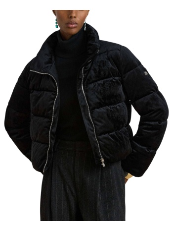γυναικείο μπουφάν μαύρο ralph lauren 297p23453001-black