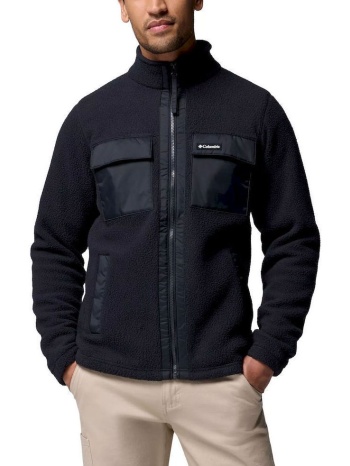 ανδρική juniper peak fleece ζακέτα μαύρη columbia
