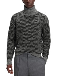 ανδρικό sherborne ζιβάγκο πουλόβερ γκρι hugo 50570240-001