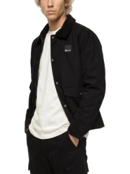 ανδρικό μπουφάν μαύρο karl lagerfeld jeans b4m14022-999 black