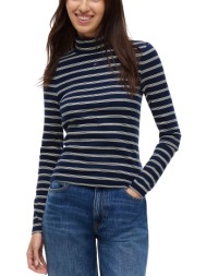 γυναικεία μπλούζα ζιβάγκο navy μπλε tommy jeans dw0dw19830-0x5