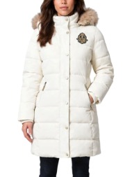 γυναικείο μπουφάν λευκό ralph lauren 297p23455004-natural