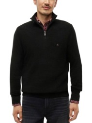 ανδρικό πουλόβερ μαύρο tommy hilfiger mw0mw44760-bds