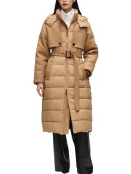 γυναικείο μπουφάν καμηλό karl lagerfeld b4w15003-1lg nougat
