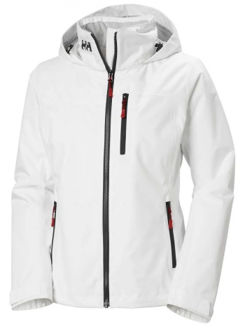 γυναικείο crew hooded midlayer sailing μπουφάν 2.0 λευκό