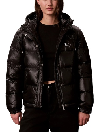 γυναικείο μπουφάν μαύρο calvin klein lv047h512g-ub1