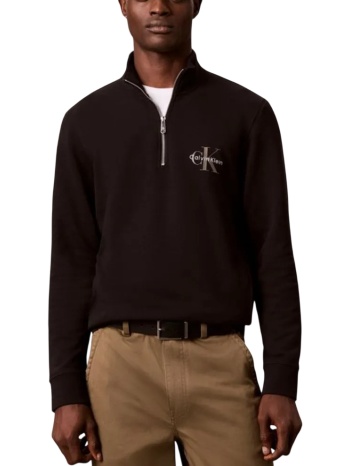 ανδρικό φούτερ μαύρο calvin klein lv04rg280g-ub1