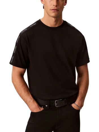 ανδρικό t-shirt μαύρο calvin klein lv04rh201g-ub1