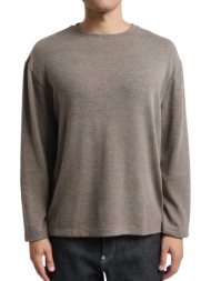 ανδρικό πουλόβερ γκρι royal denim masuda4071-taupe