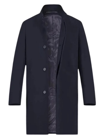 ανδρικό παλτό navy μπλε karl lagerfeld 455732 564750-690