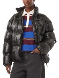 γυναικείο μπουφάν μαύρο tommy jeans dw0dw23423-bds