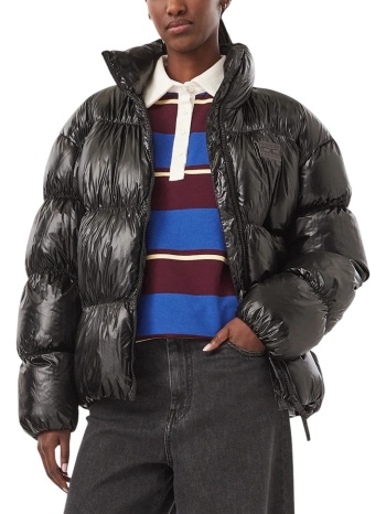 γυναικείο μπουφάν μαύρο tommy jeans dw0dw23423-bds