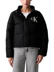 γυναικείο μπουφάν μαύρο calvin klein lv047h507g-ub1