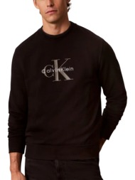 ανδρικό φούτερ μαύρο calvin klein lv04rg278g-ub1